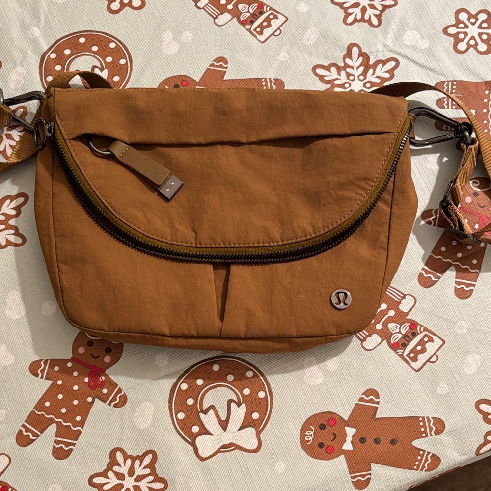 lululemon athletica Tan Crossbody Bag
